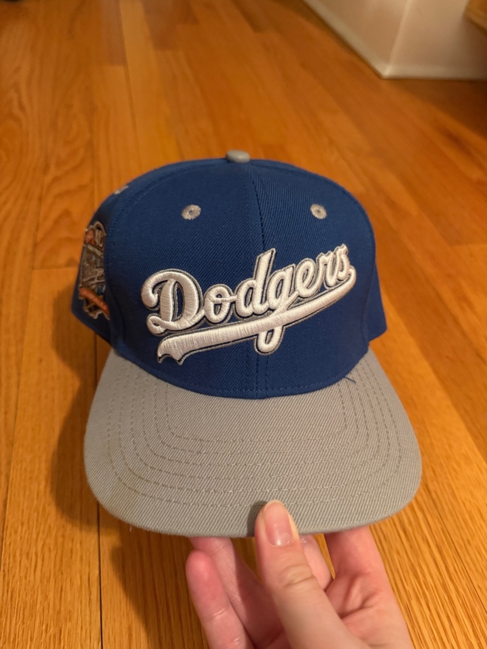 Los Angeles Dodgers Blue & Gray Fitted Hat